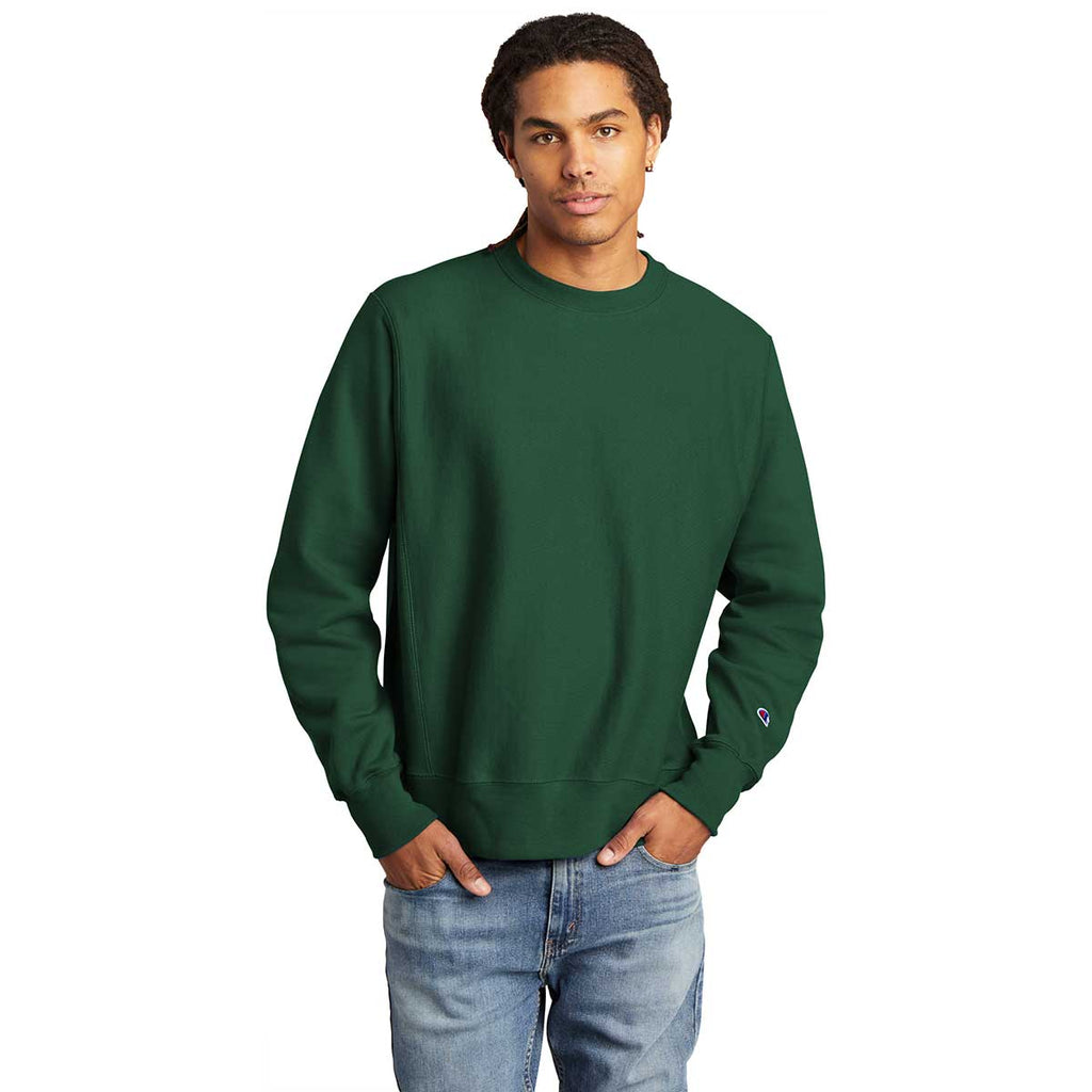 dark green champion crewneck