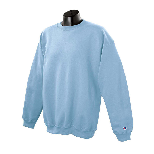 Champion Men's Light Blue Crewneck Sweatshirt