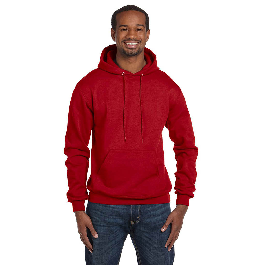 champion red hoodie