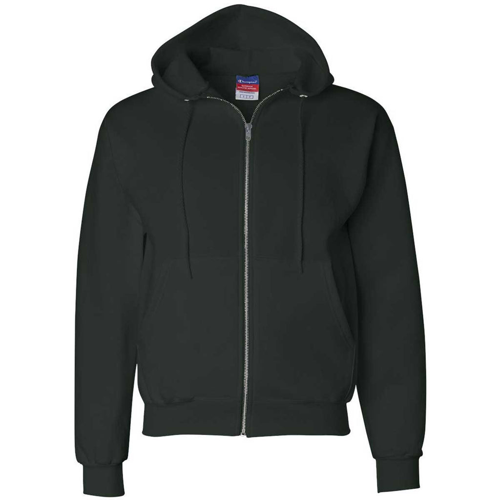 green champion zip up