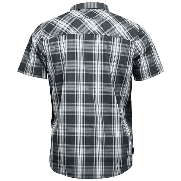Stormtech Men's Carbon/ Black Dakota Short Sleeve Shirt