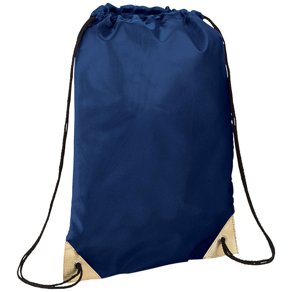 navy blue drawstring bags