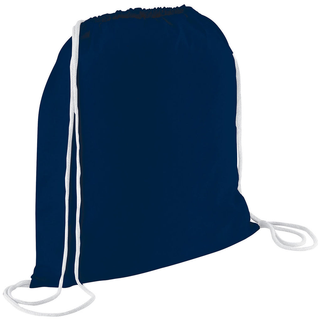 navy blue drawstring bags