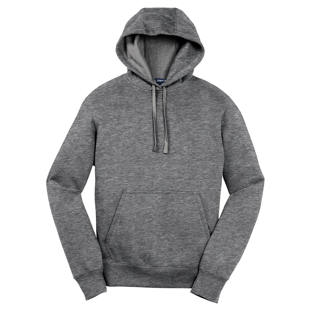 Download Download Mens Heather Pullover Hoodie Front View Of Hooded ...