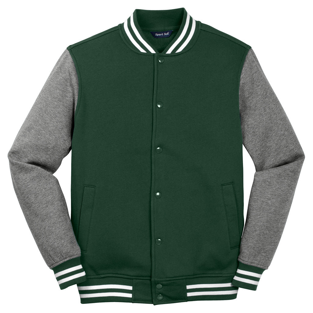 Download Sport-Tek Men's Forest Green/Vintage Heather Fleece ...