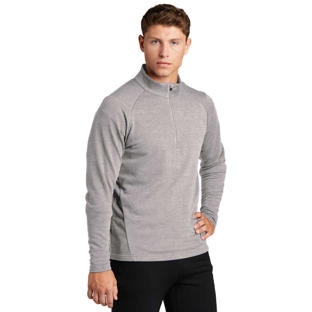 Download Sport-Tek Men's Heather Grey Lightweight French Terry ...