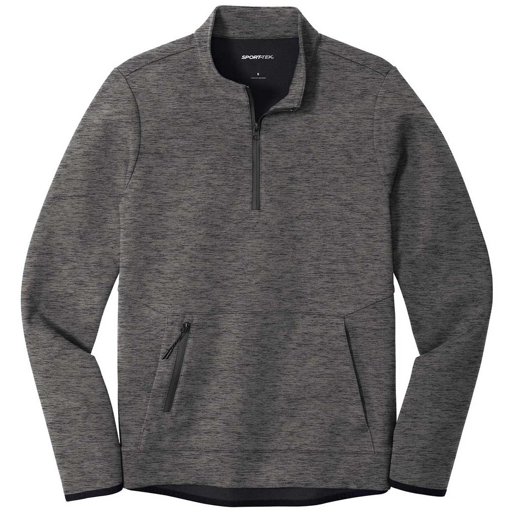 39+ Mens Heather Quarter Zip Sweatshirt Mockup Front View ...