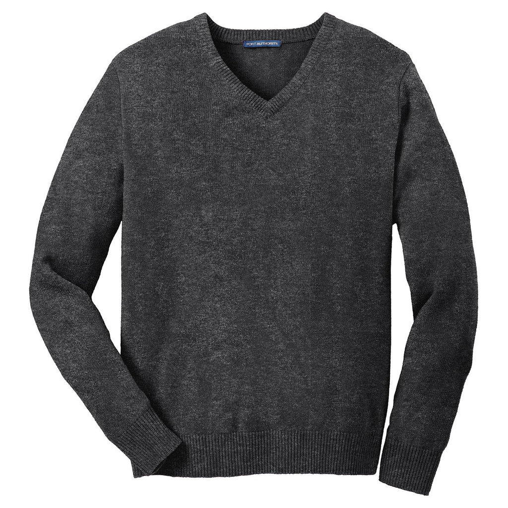dark grey sweater