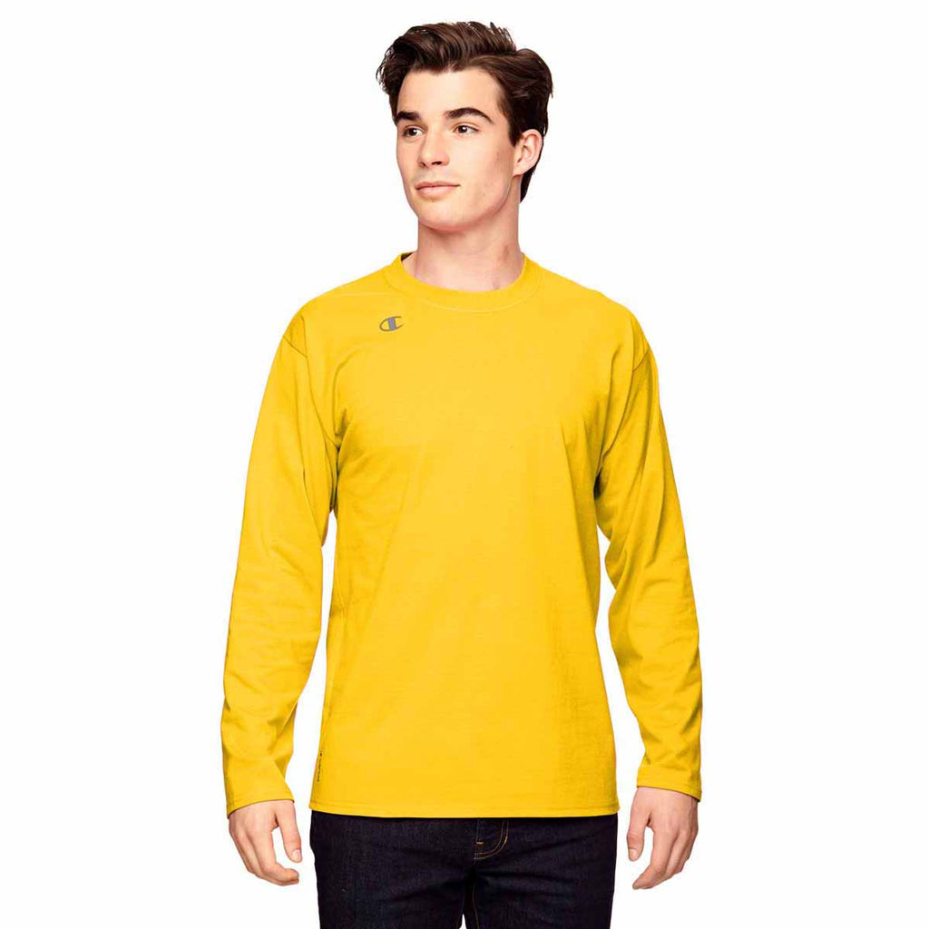 yellow champion shirt long sleeve