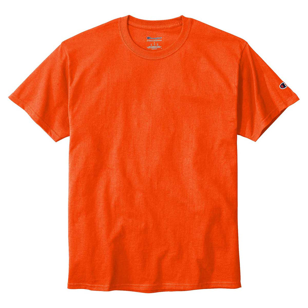 champion orange tshirt