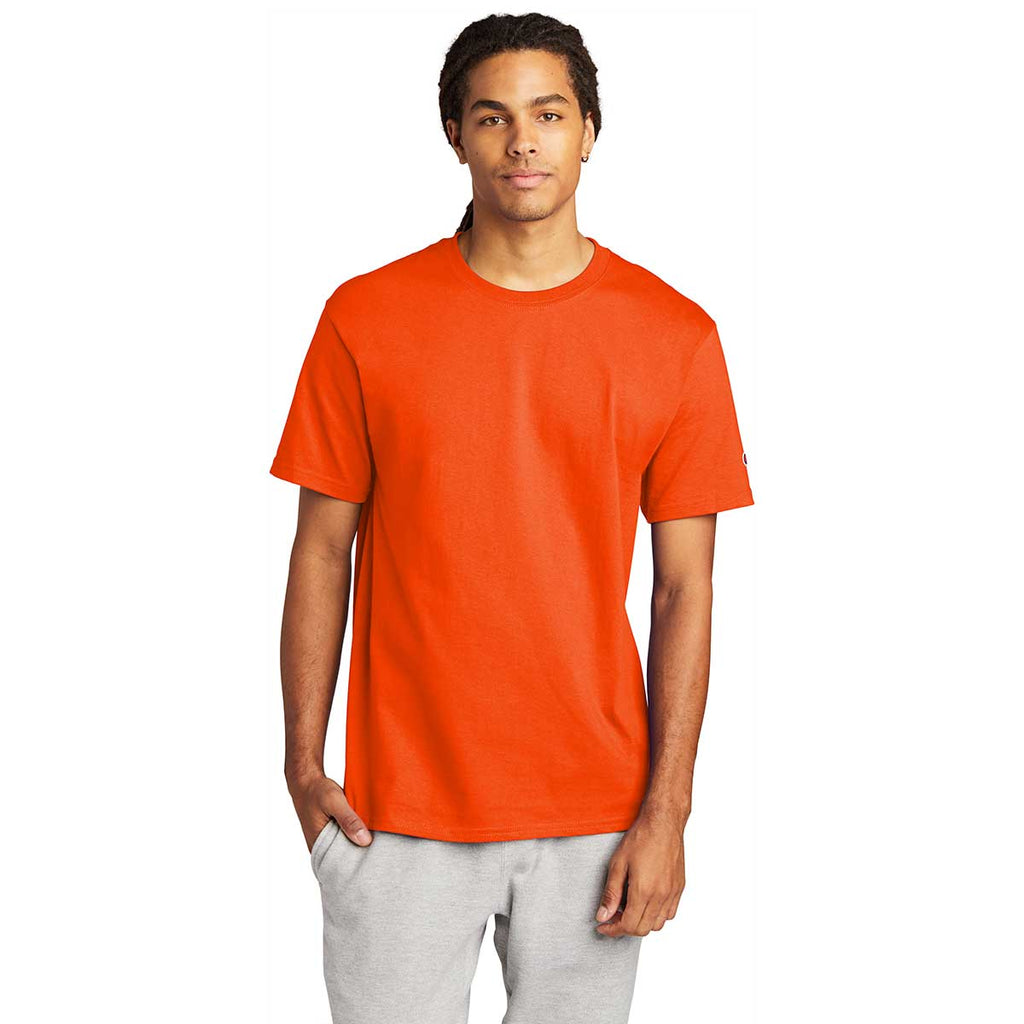 Men's Orange Heritage Jersey Tee