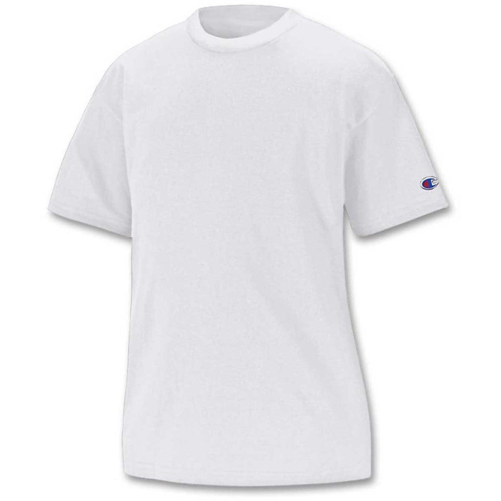 Youth White 6.1-Ounce Short-Sleeve T-Shirt