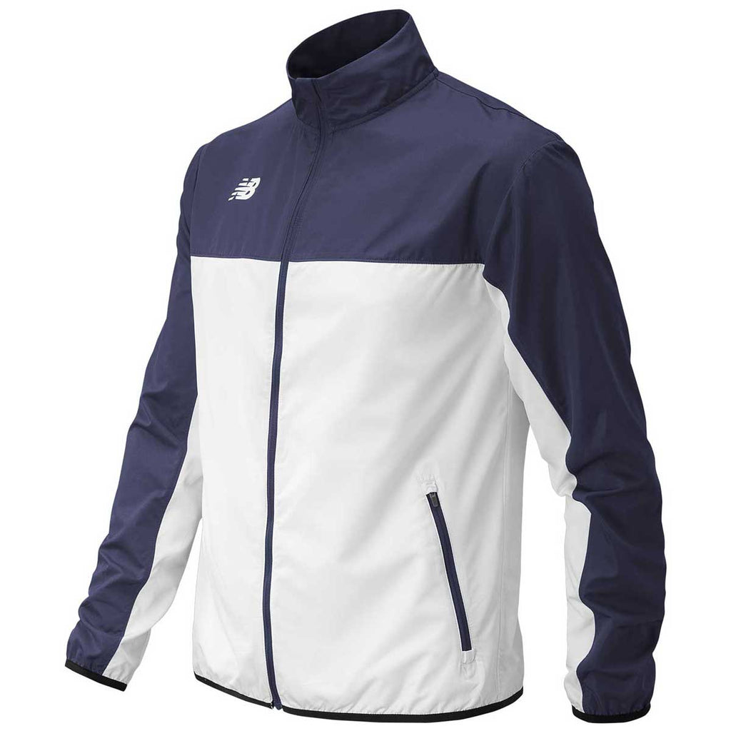 Download New Balance Men's Team Navy Athletics Warm-Up Jacket