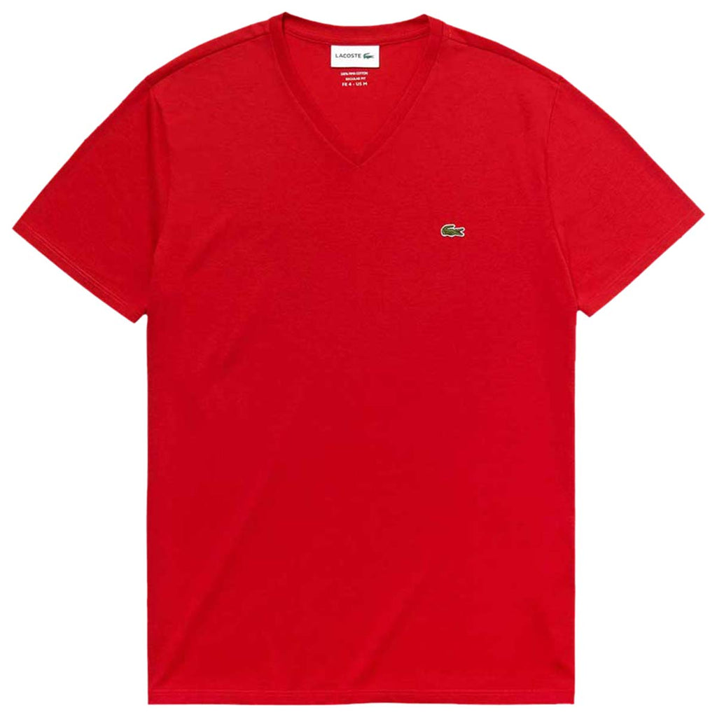 lacoste red tshirt