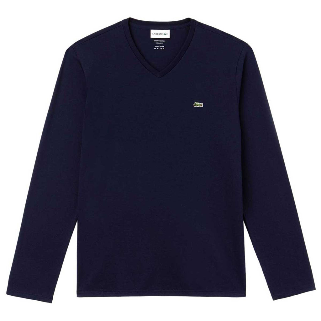 lacoste navy t shirt