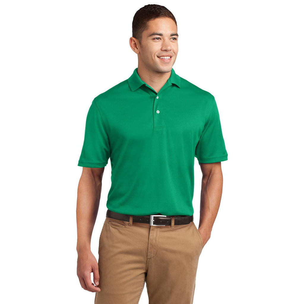 Sport-Tek Men's Kelly Green Tall Dri-Mesh Polo