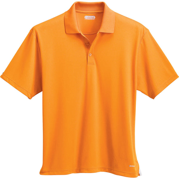 Elevate Men's Tangerine Moreno Short Sleeve Polo