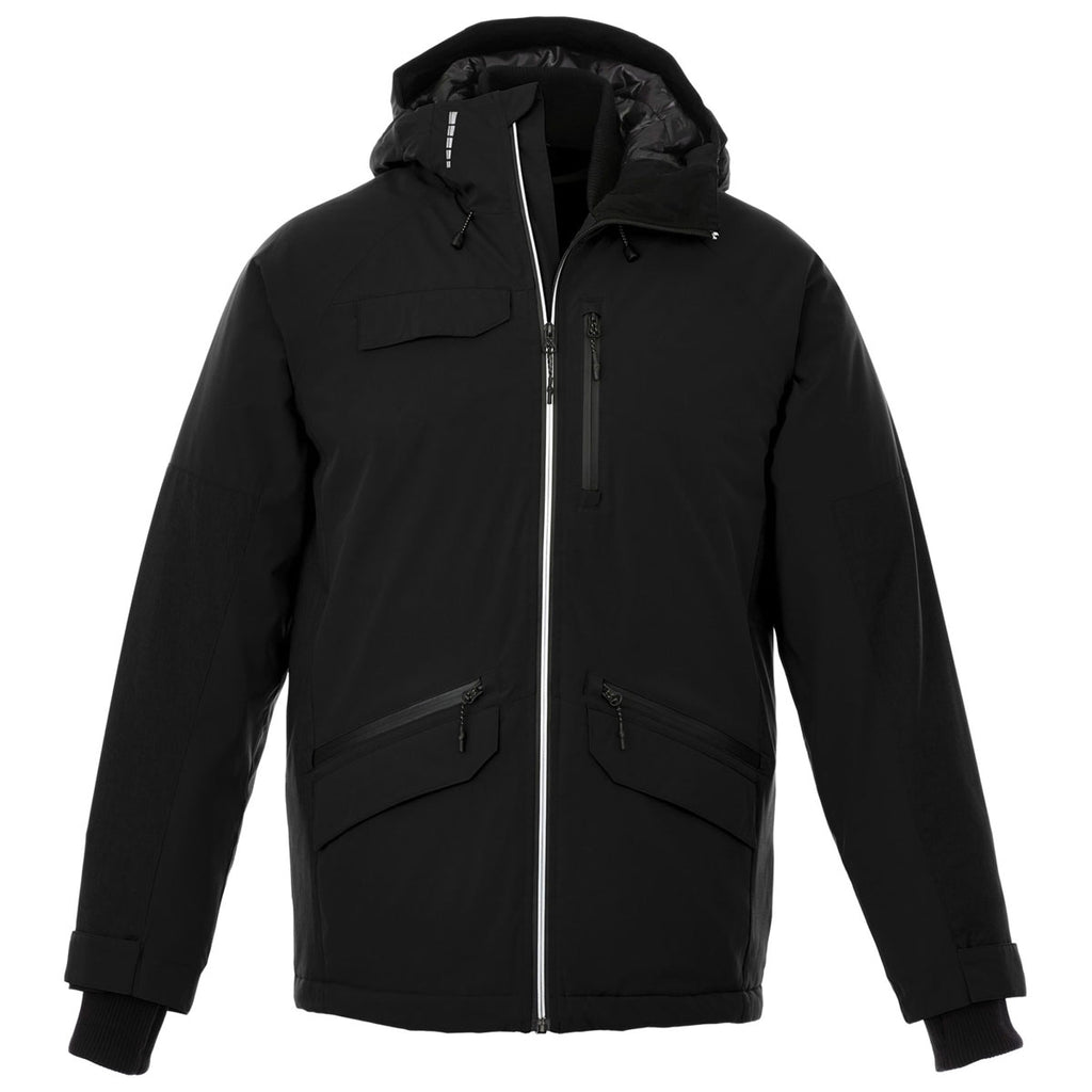 Elevate Men's Black Breckenridge Insulated Jacket