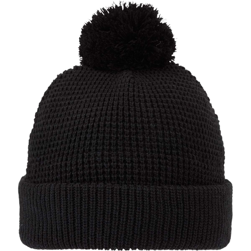 black knit toque