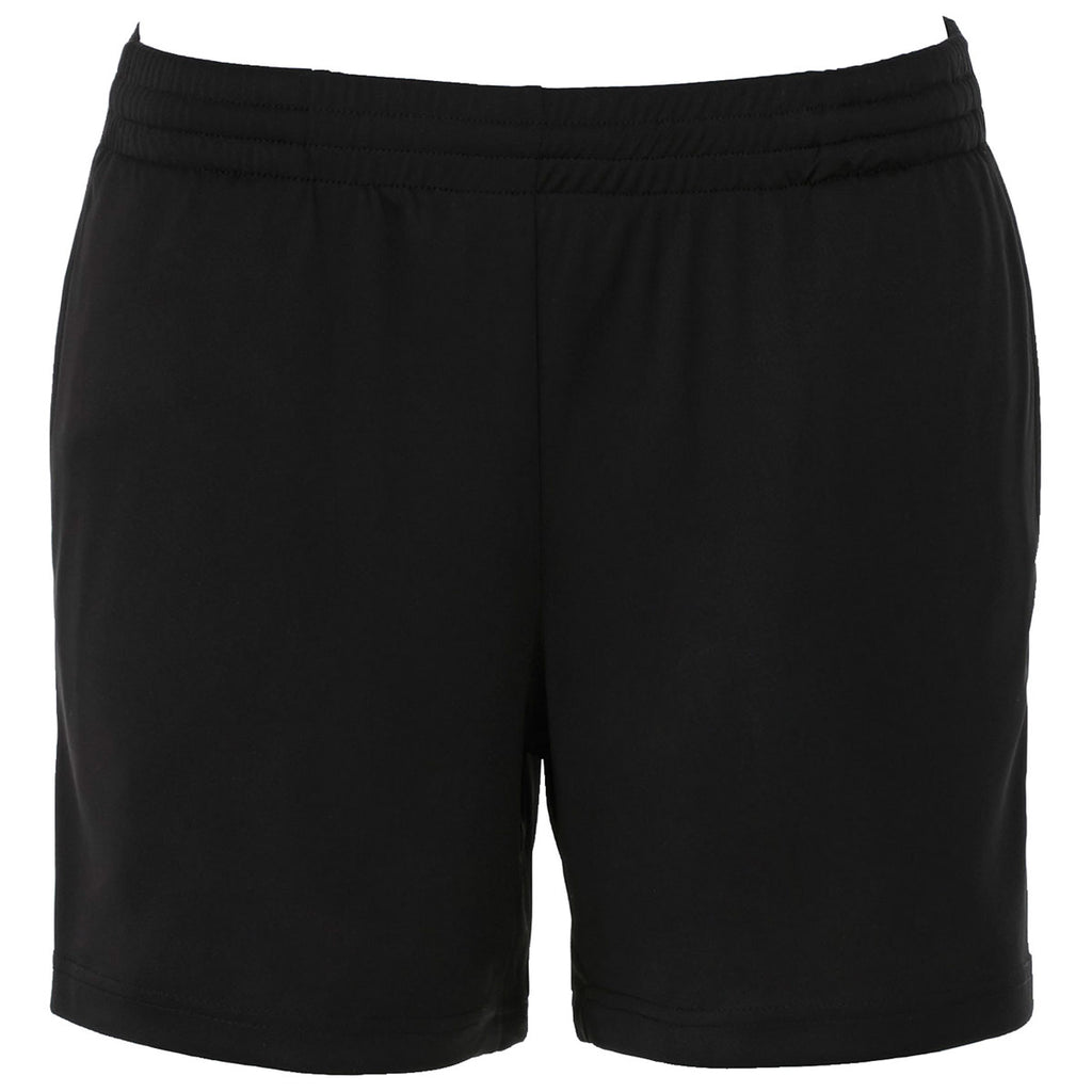 Elevate Women's Black Zunil Tech Short