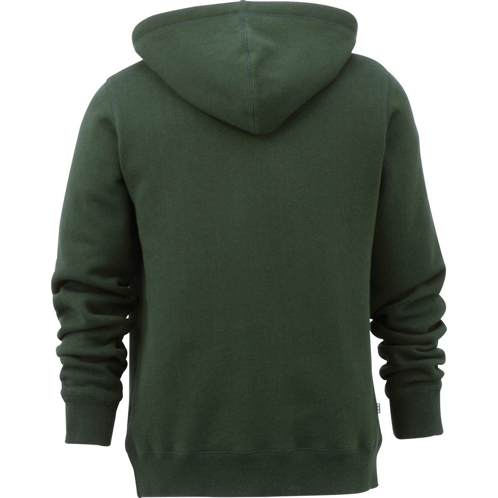 Elevate Women's Pine Green Rhodes Fleece Kanga Hoodie