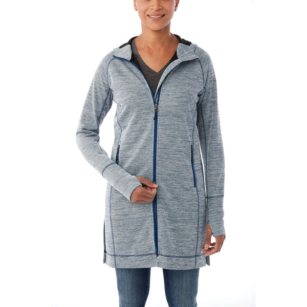 Download Elevate Women's Invictus Heather Odell Knit Zip Hoody