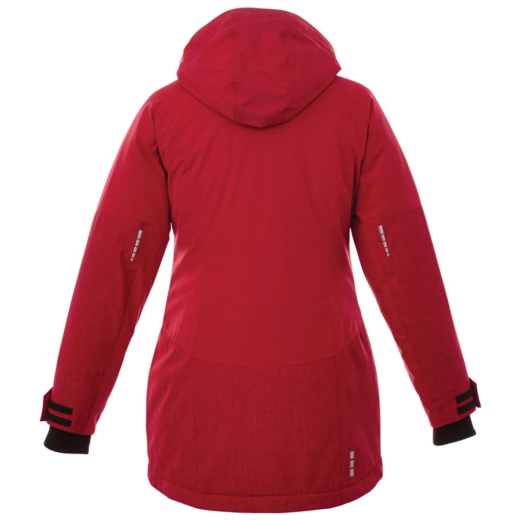 Elevate Women's Vintage Red Breckenridge Insulated Jacket