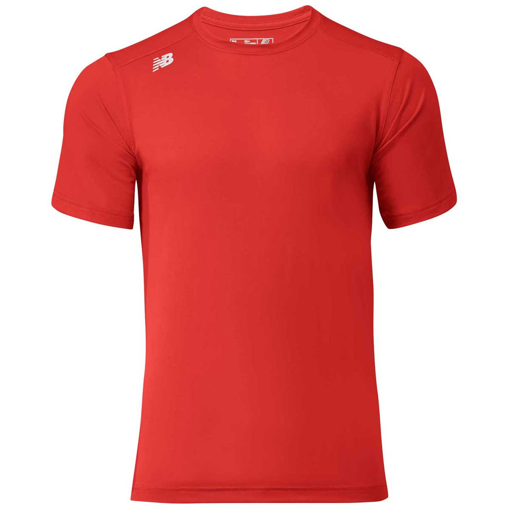 new balance red t shirt