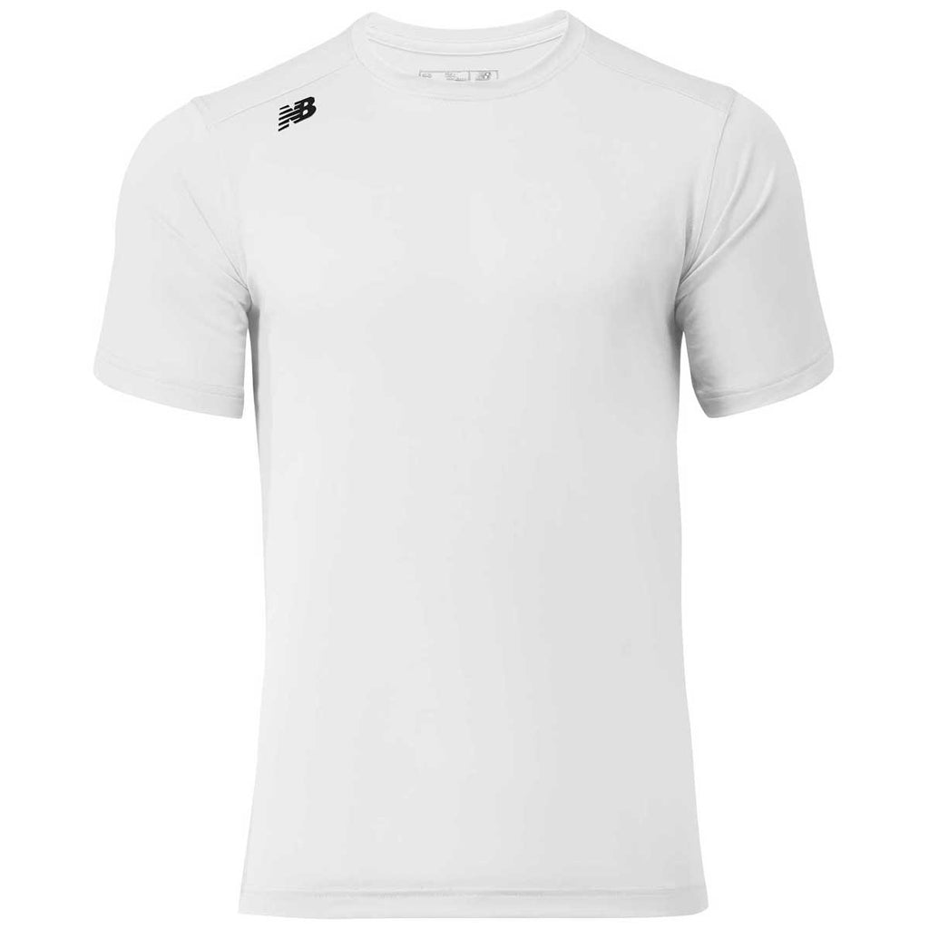 White Short Sleeve Tech Tee