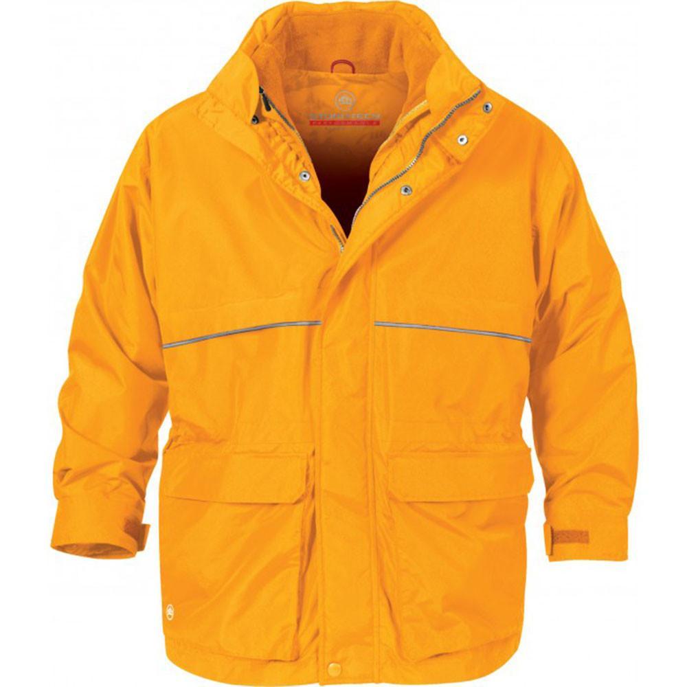 Stormtech Men's Cyber Yellow Explorer 3-In-1 System Parka