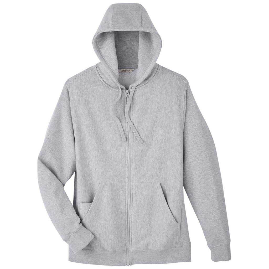 Get Mens Heavyweight Heather Hoodie Mockup Front View ...