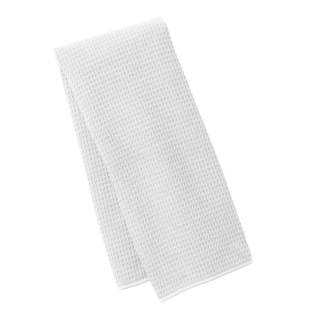 Port Authority White Waffle Microfiber Fitness Towel