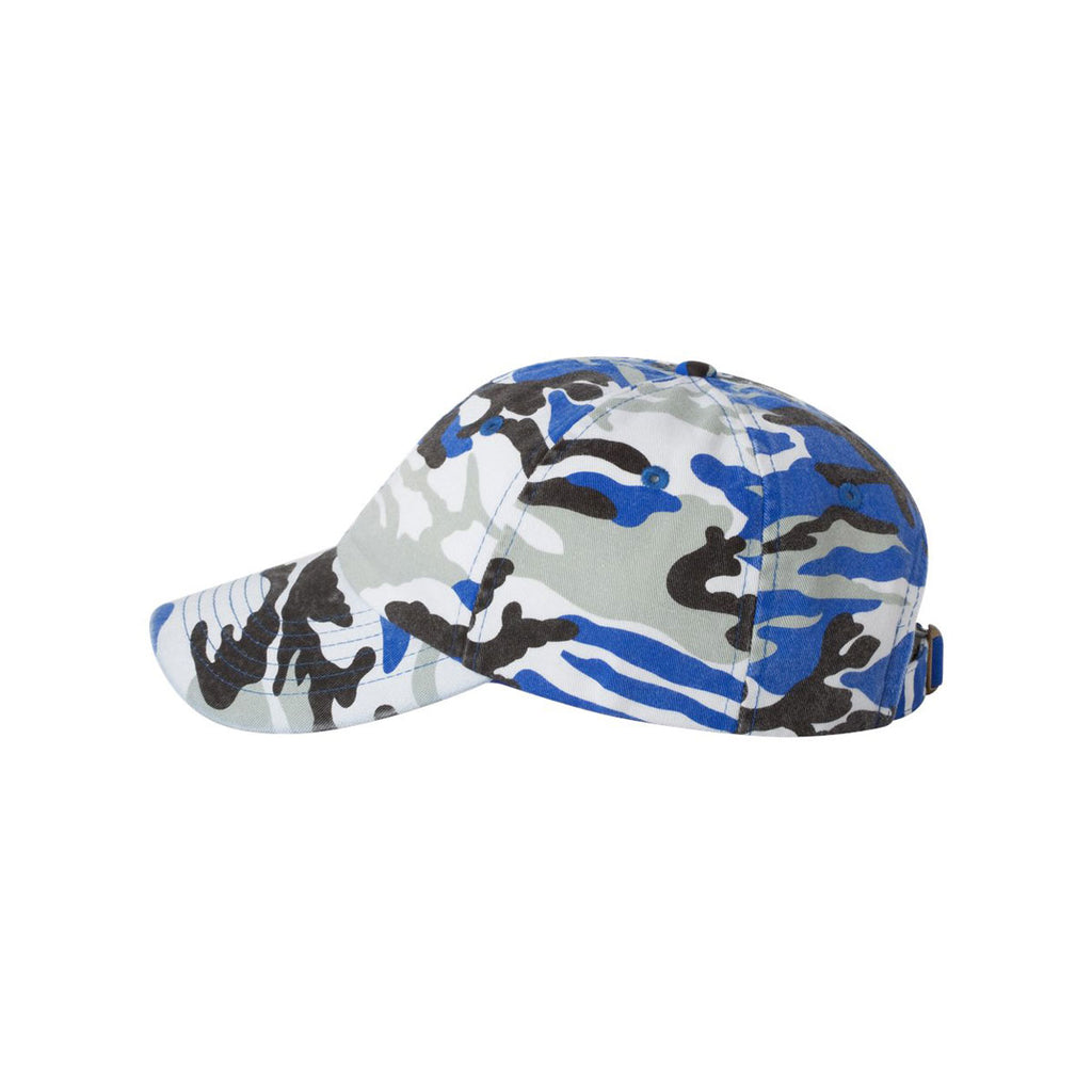 Valucap Royal Camo Classic Dad's Cap