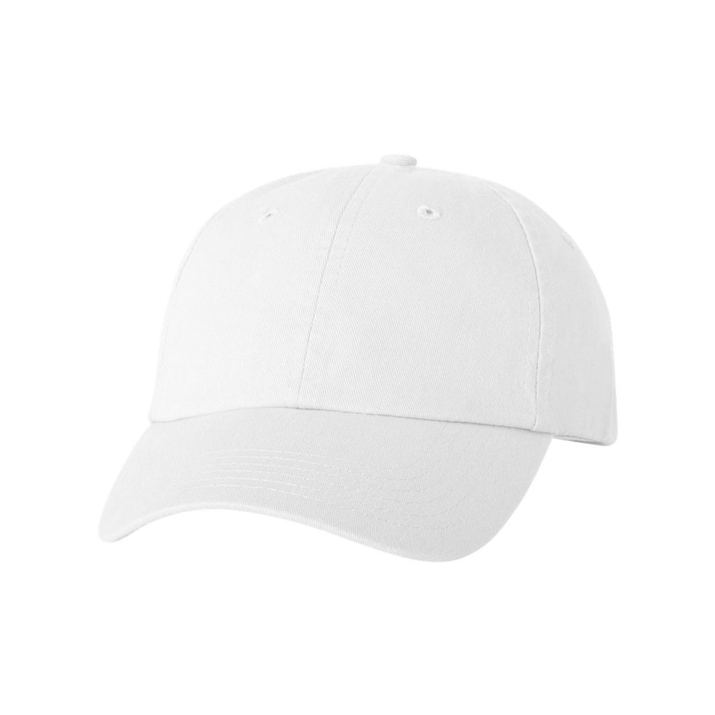 Valucap White Classic Dad's Cap