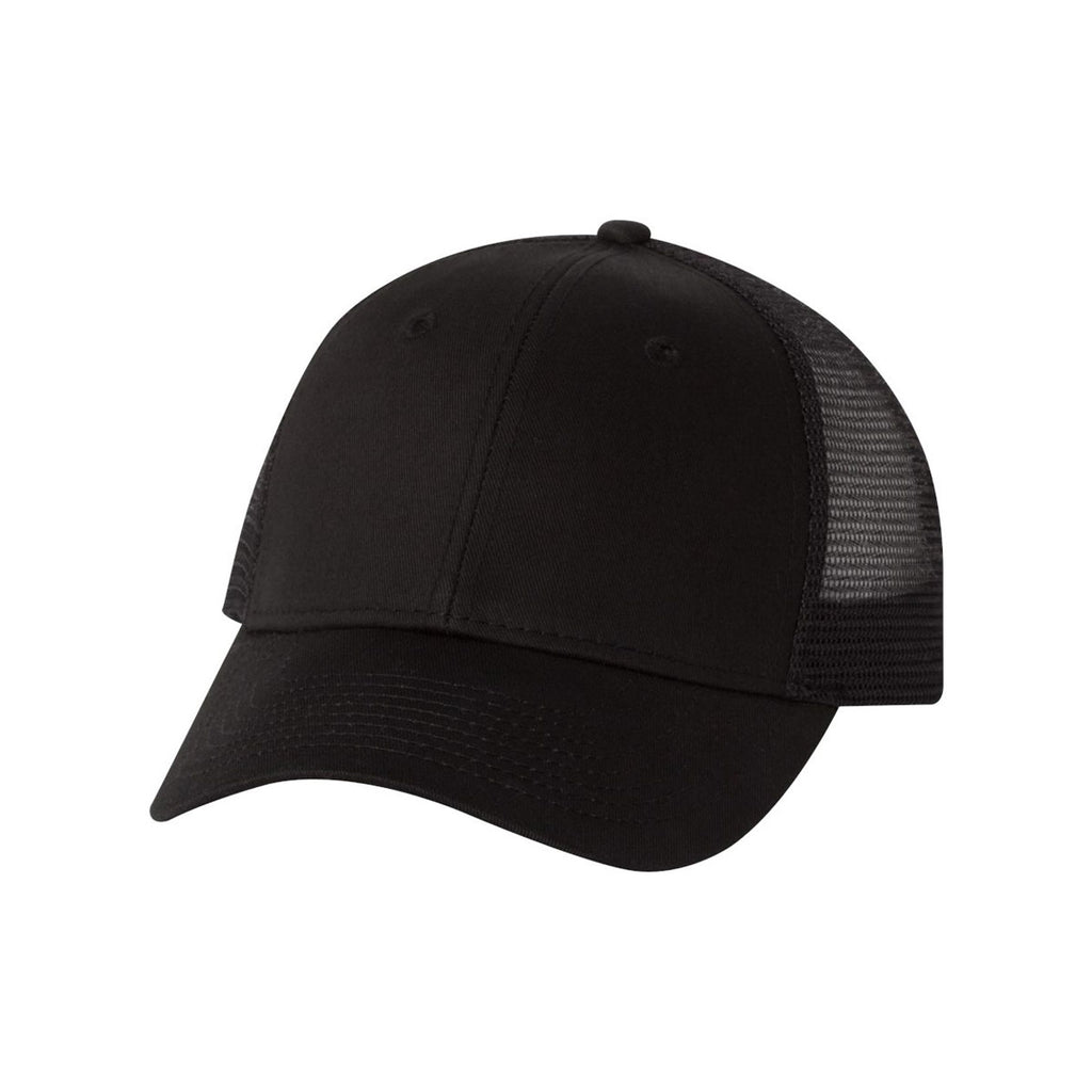 Download Valucap Black Twill Trucker Cap