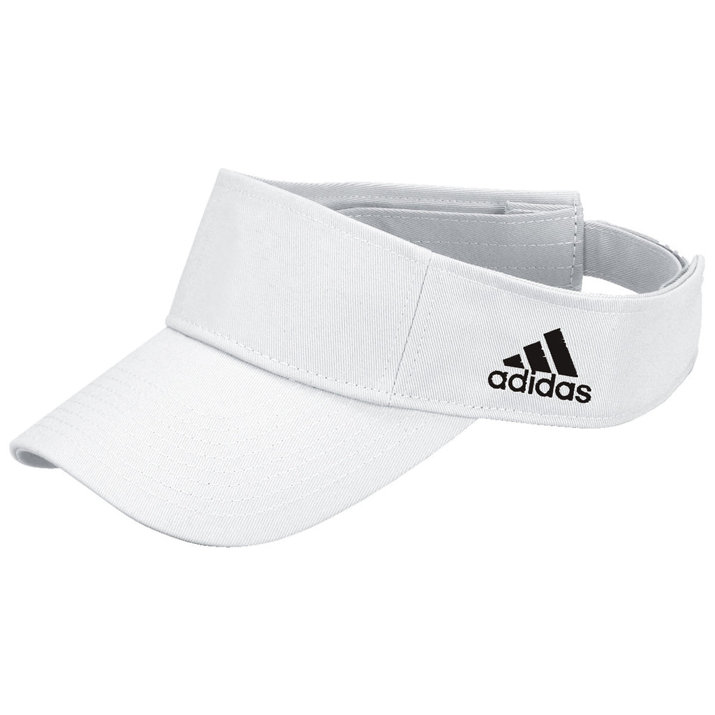 white adidas visor
