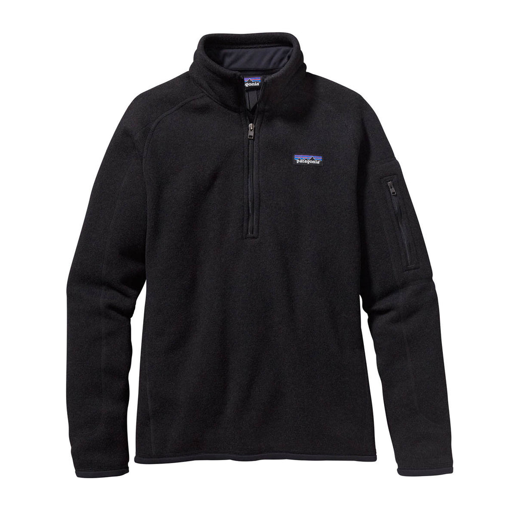 Download Patagonia Women's Black Better Sweater Quarter Zip