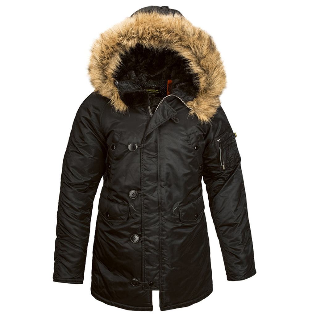 Alpha Industries Women's Black N-3B Parka