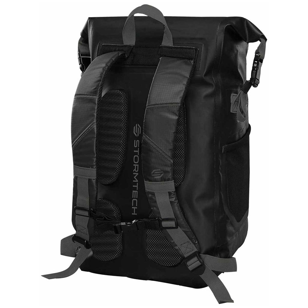 Stormtech Black/Graphite Rainier 25 Waterpoof Backpack