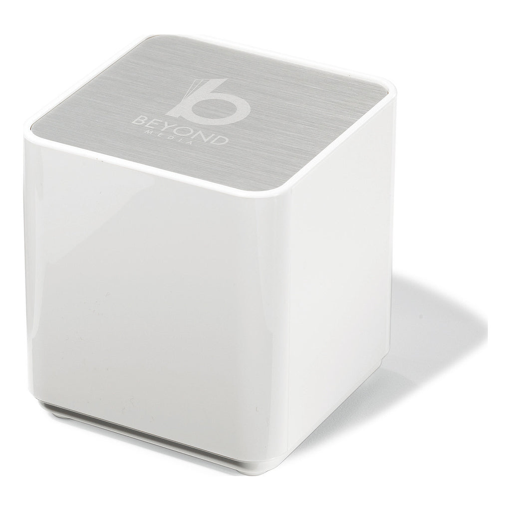 brookstone white speaker