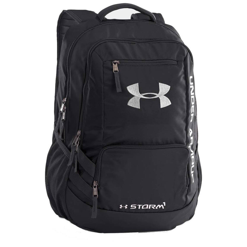 Under Armour Black/Steel UA Hustle II Backpack