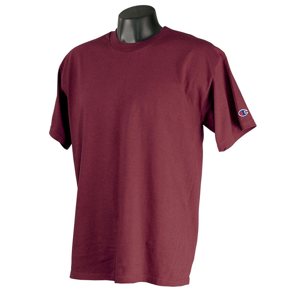 champion shirt maroon