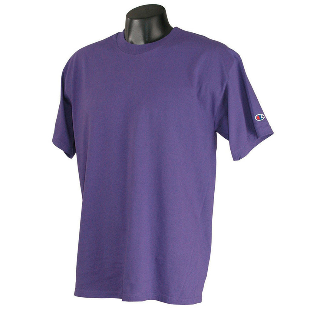 purple champion t shirt