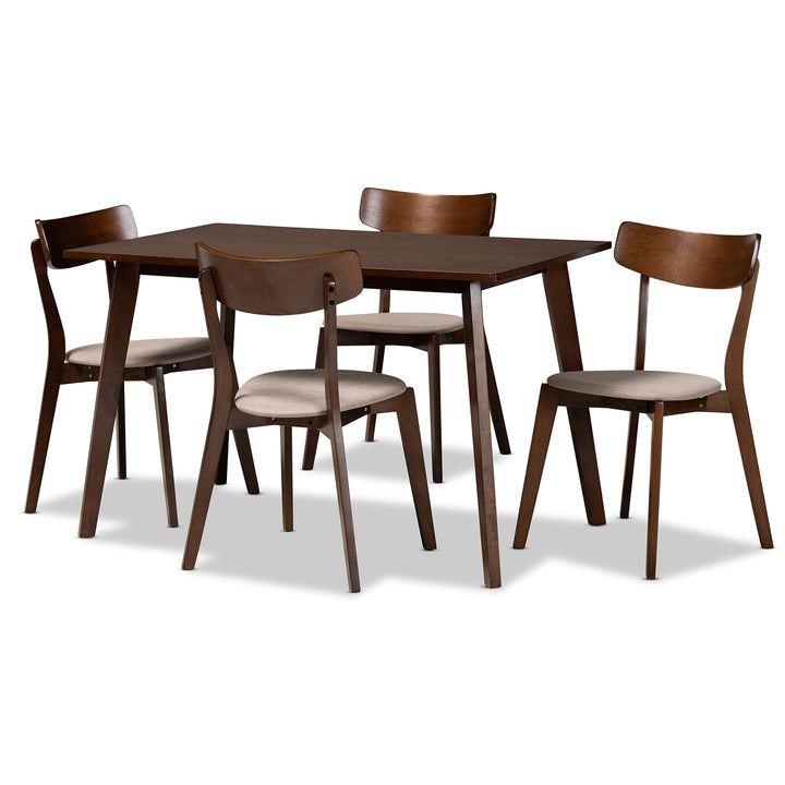 prescott modern table and stool set with hidden storage