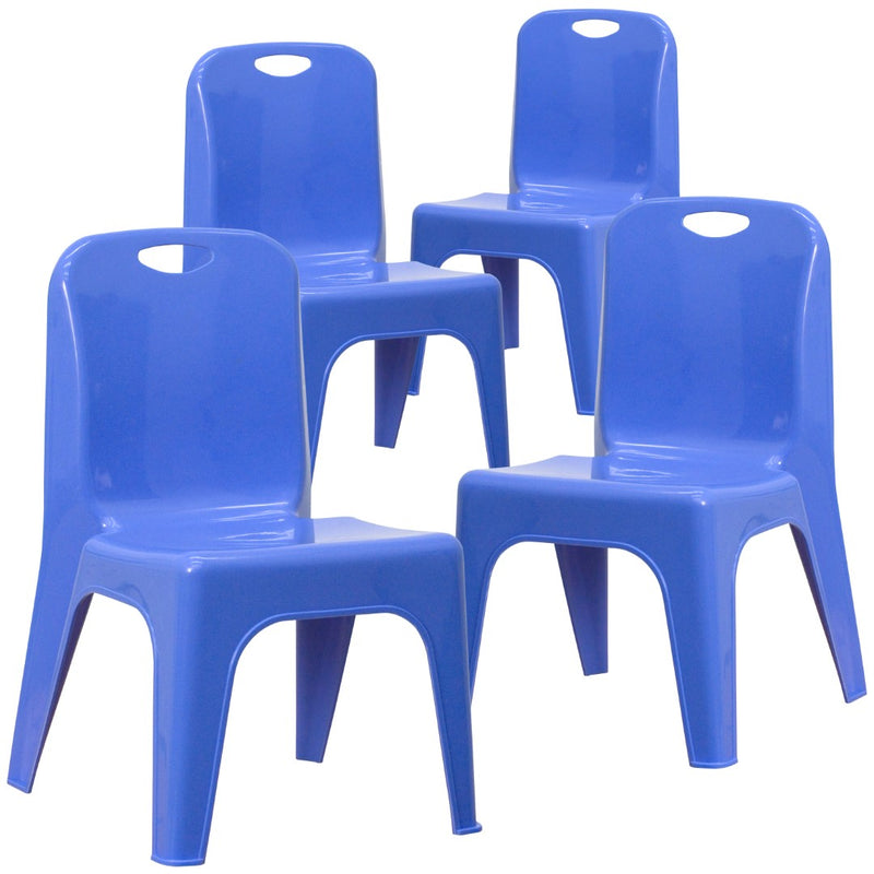 little plastic chairs