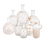 Dovetail Silas Glass Decorative Bottle AMT15
