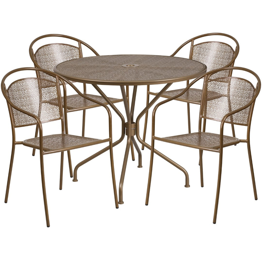 steel patio sets