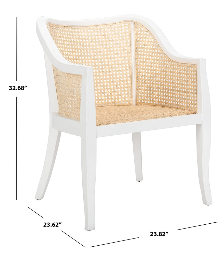 safavieh maika cane dining chair