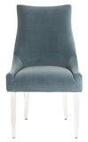 De Luca Acrylic Leg Side Chair Seafoam 100% Polyester Acrylic