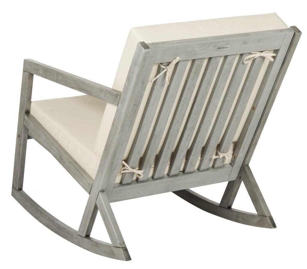 safavieh outdoor vernon rocking chair with cushion